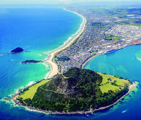 Mount Beach Villa Mount Maunganui Exterior foto